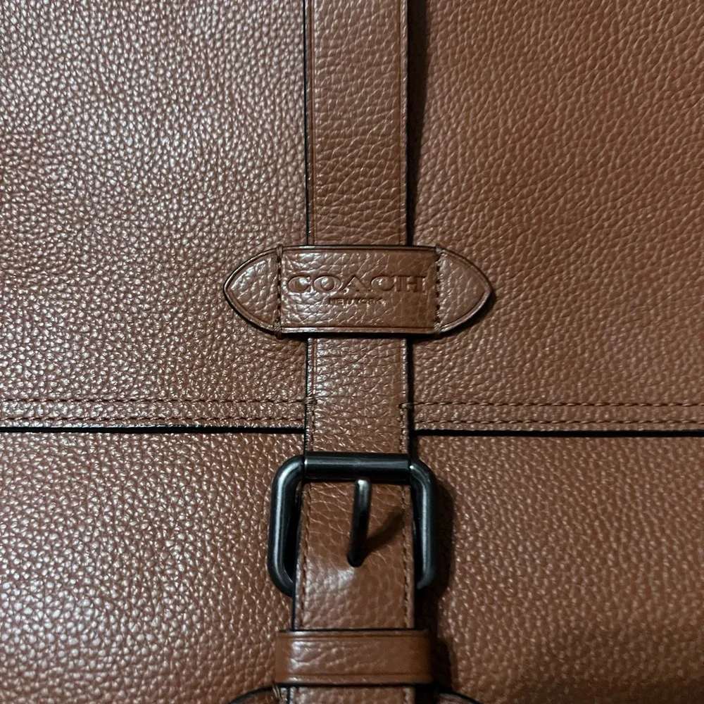 Coach Hudson Leather Messenger Bag